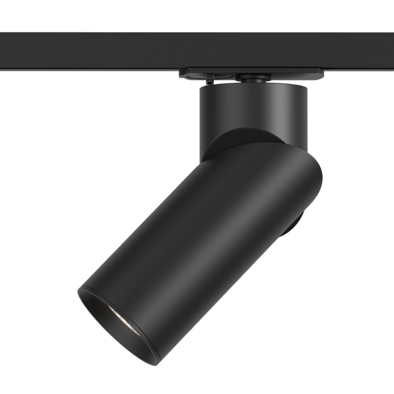 Светильник на шине 15*5,9*15,5 см, GU10 * 15W, , Denkirs Slant DK6080-BK, черный
