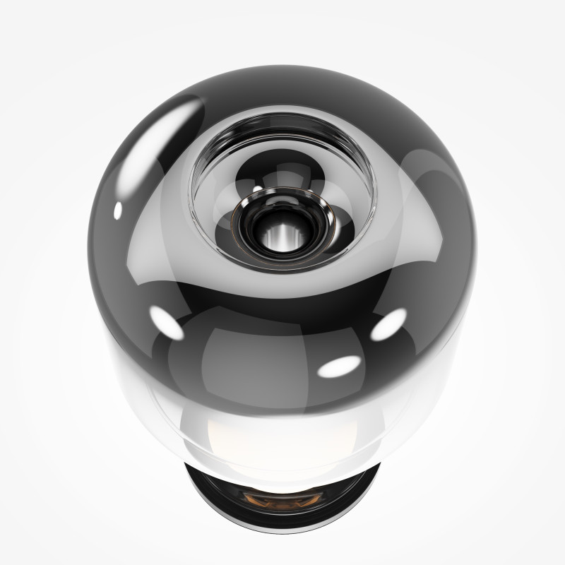 Настольный светильник 26**42 см, LED 18W 3000K Maytoni Modern Spirito MOD286TL-L18B3K черный