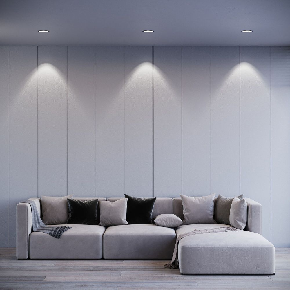 Потолочный акцентный светильник 13*13*5 см, LED, 20W, 4000K, Elektrostandard Combi 25069/LED, черный