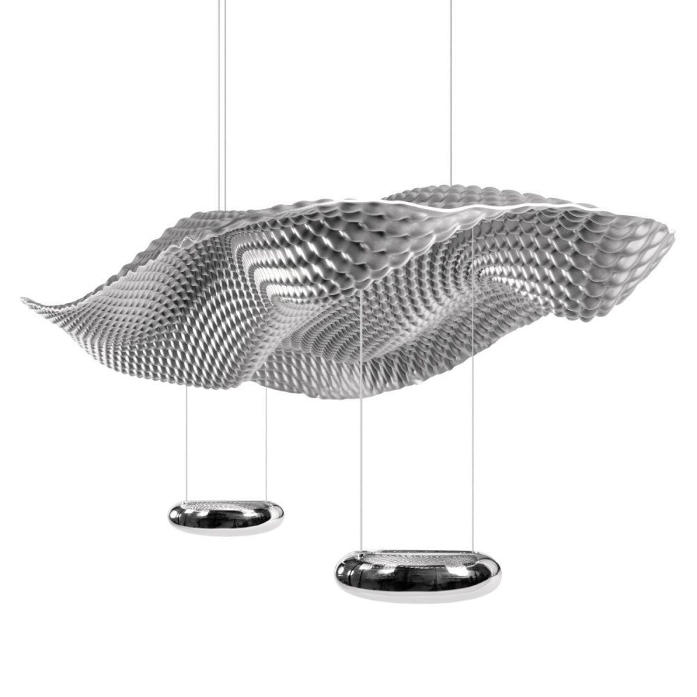 Подвесной светильник 120 см, 26W, 3000K, LOFT IT Angel 10478P, хром
