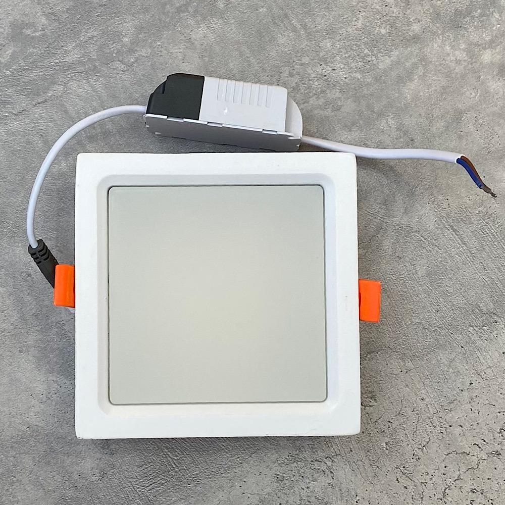 Светильник 12/10 см, 12W, 4100К, IP20, 960 Lm Novotech Luna 358033, белый, дневной свет