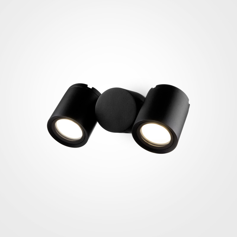 Настенный уличный светильник Maytoni Outdoor Wall Street O010WL-02B черный