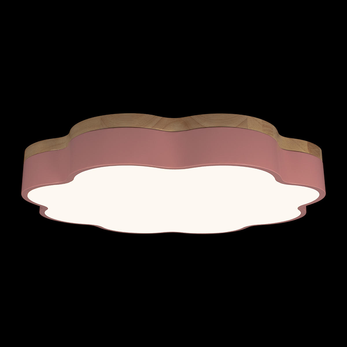 Потолочный светильник 50*7 см, 1*LED*36W 4000K розовый LOFT IT Axel 10225/36 Pink