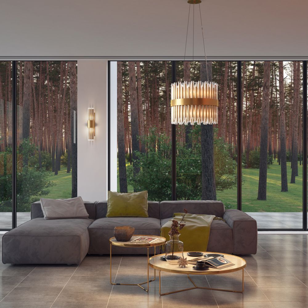 Настенное бра Odeon Light Viketa 4786/2W, золото