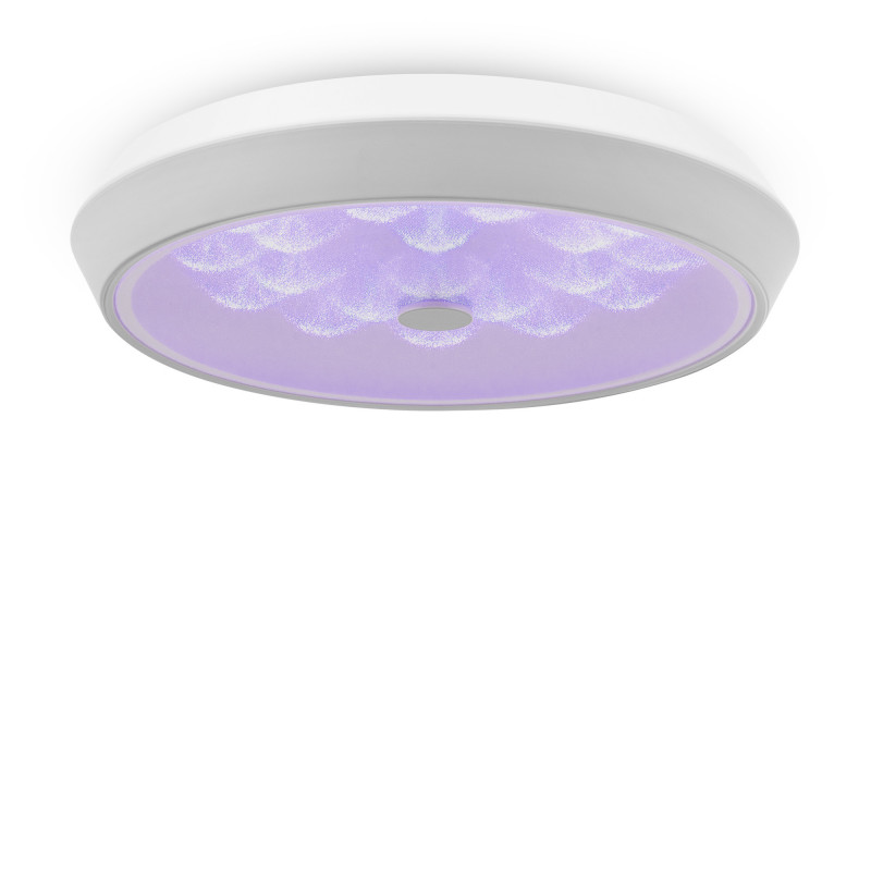 Потолочный светильник 39 см, 24W Freya Cells FR10012CL-L24W, 3000-6500K, белый