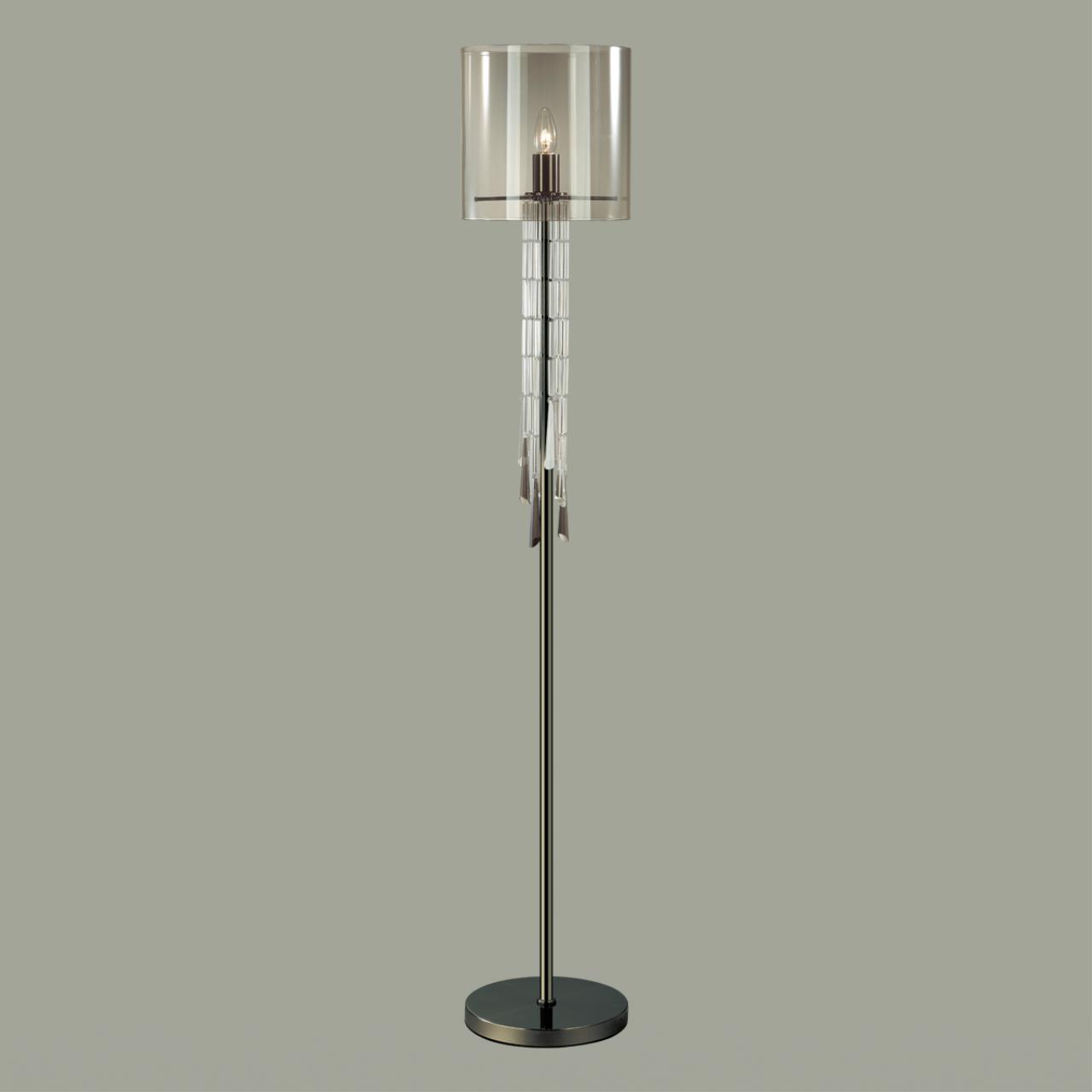 Светильник 146 см, Odeon Light Nicole 4890/1F, черный