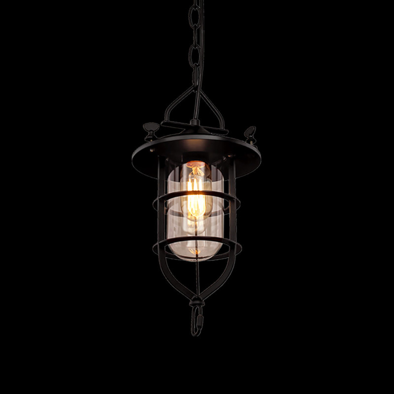 Подвесной светильник LOFT1141, черный матовый