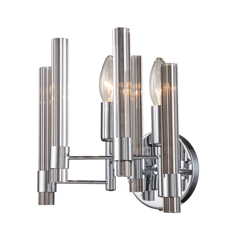 Бра 24 см, Indigo Favara V000459, хром, 11040/2W Chrome