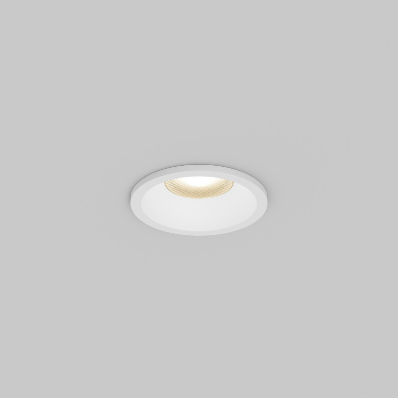 Встраиваемый светильник 3,9*3,9*5,1 см, LED, 7W, 3000К, Maytoni Technical MINI DL059-7W3K-W белый