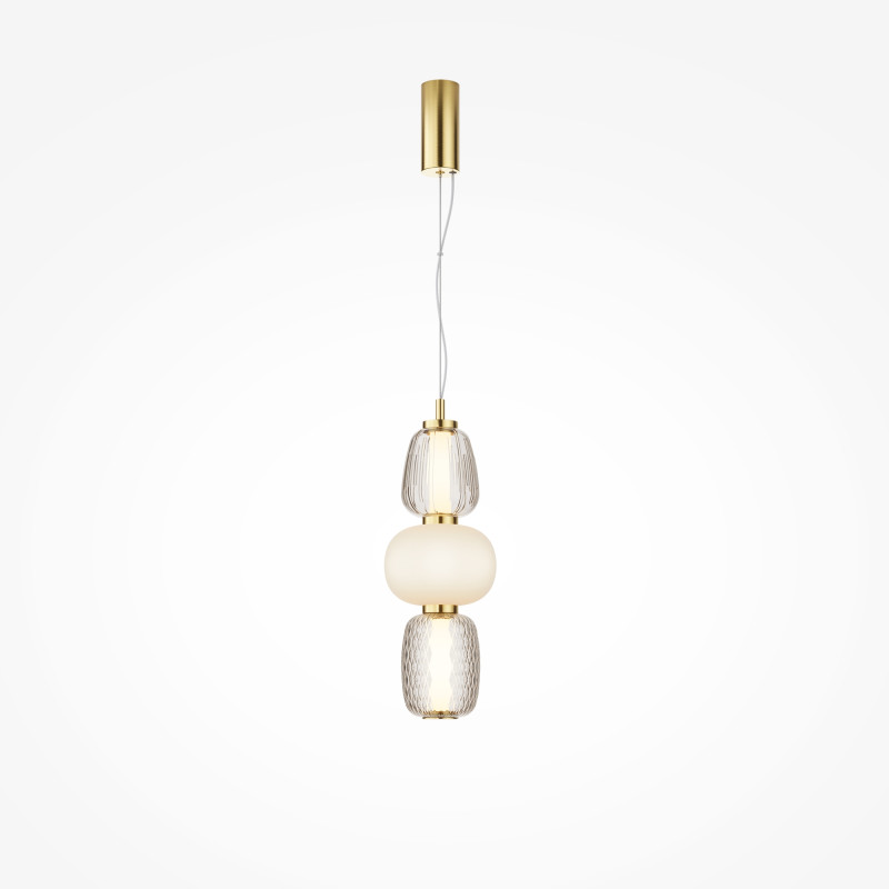 Подвесной светильник 17*17*363,5 см, LED, 28W, 3000К, Maytoni Pattern MOD267PL-L28G3K золотой