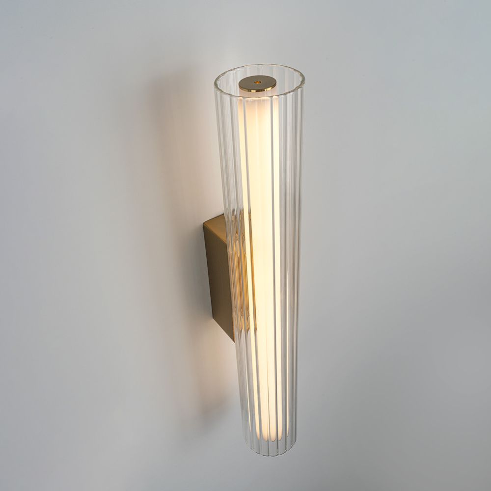 Бра *9*-40 см, *LED*9W, 4200K, Modelux  ML.717.400 BS, Латунь