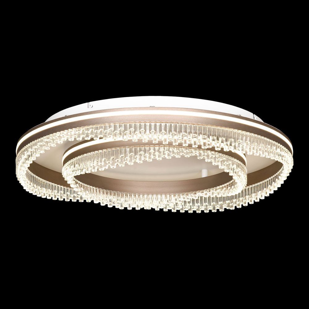 Потолочный светильник *60*13-13 см, 1*LED*50W, 4000K, Lussole Hardin LSP-7430, коричневый