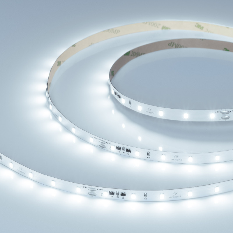 Лента IC-A60-8mm 24V White6000 (4.8 W/m, IP20, 2835, 10m) (Arlight, стабилизированная) 037954. Цена указана за 10 метров. Продается кратно 10 метрам.