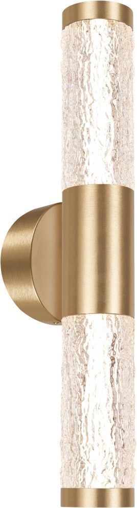 Светильник настенный 42 см, 12W, 3000K, Stilfort 4051/05/02W, бронза