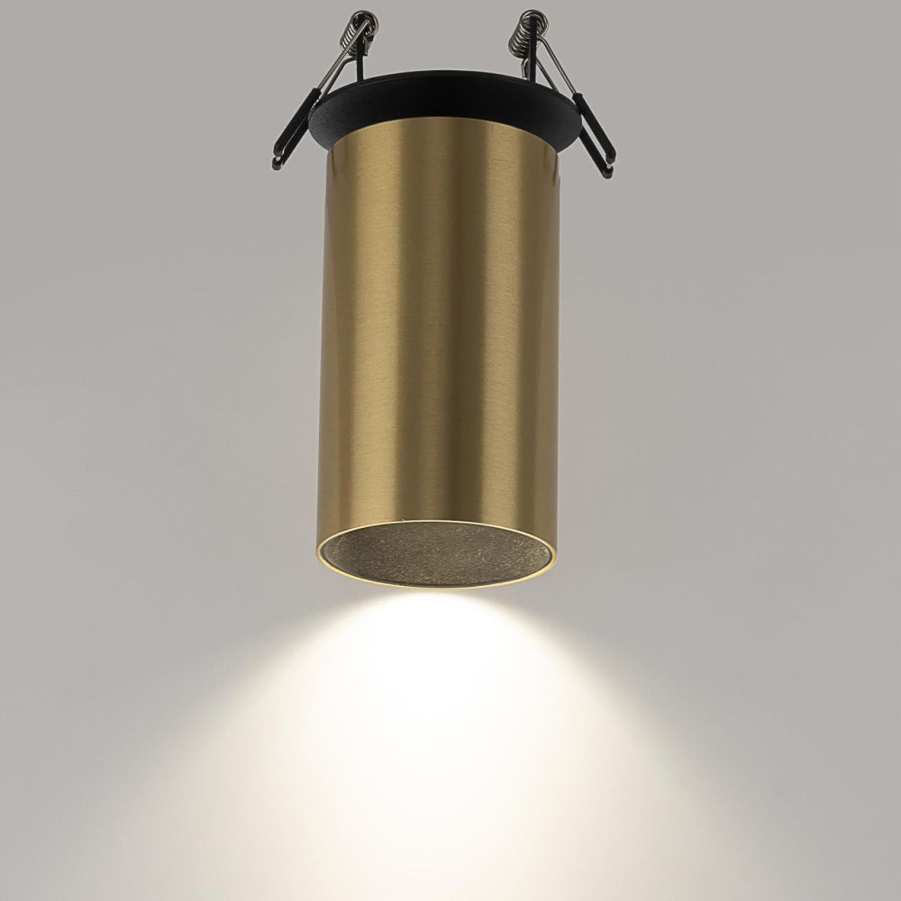 Светильник 6 см, Citilux AXEL CL512D12, латунь-черный