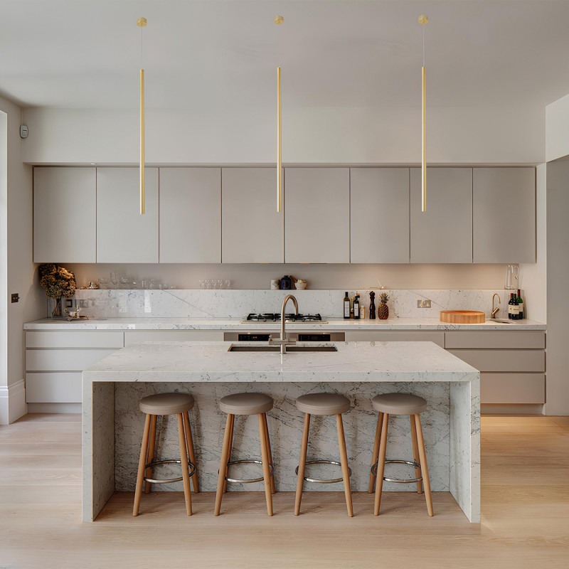 Подвесной светильник 6 см, 3W, 3000K, Crystal Lux CLT 036C800 BS, латунь