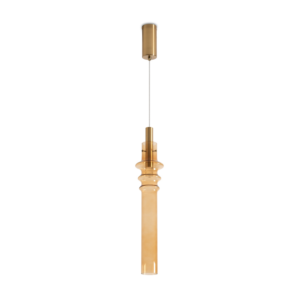 Подвесной светильник *11,5*70-260 см, 1*LED*6W, 3000K, Freya  FR5635PL-L6AM1, Латунь