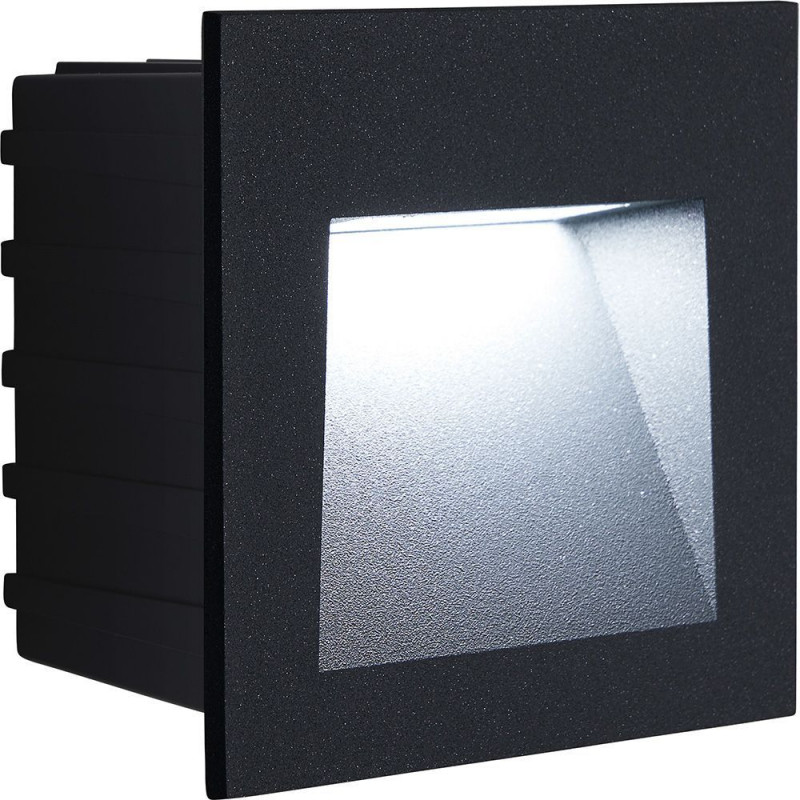 Светильник встраиваемый светодиодный, 3W, 4000K, IP65, черный, LN013 Feron 41161