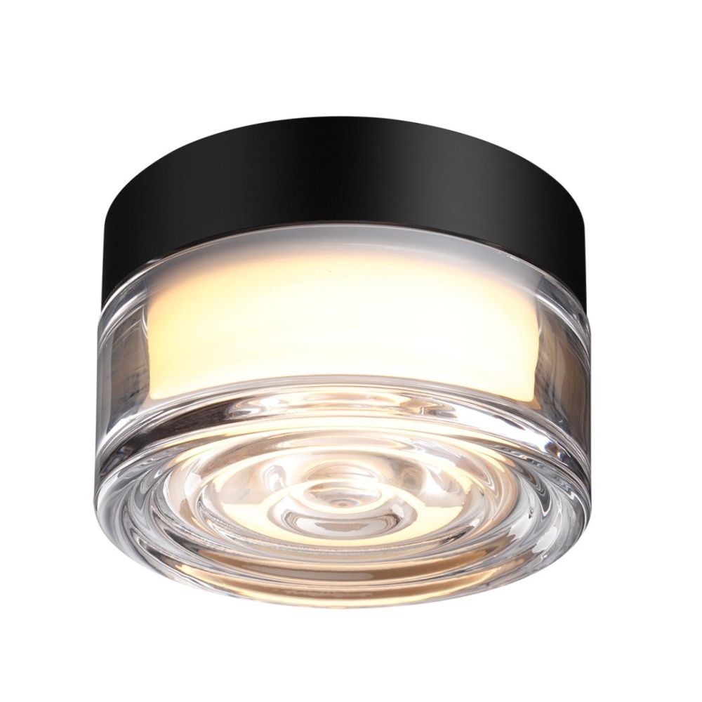 Светильник 13*8- см, 1*LED*6W, 2200/2700/3000K, Odeon Light Ronda 7156/6CL, черный