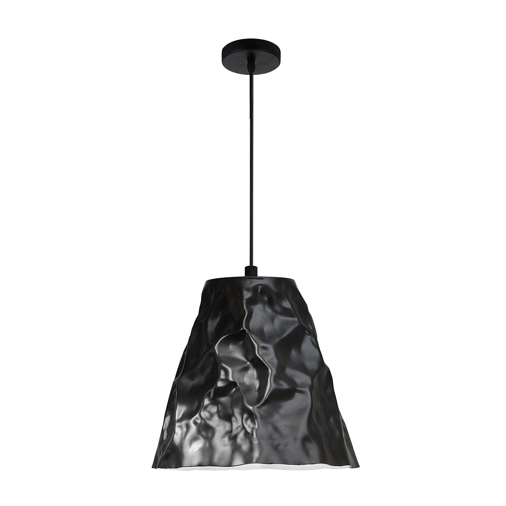 Подвесной светильник 25*25 см, 1*E27, 60W, Divinare Piramide 5098/06 SP-1, Черный
