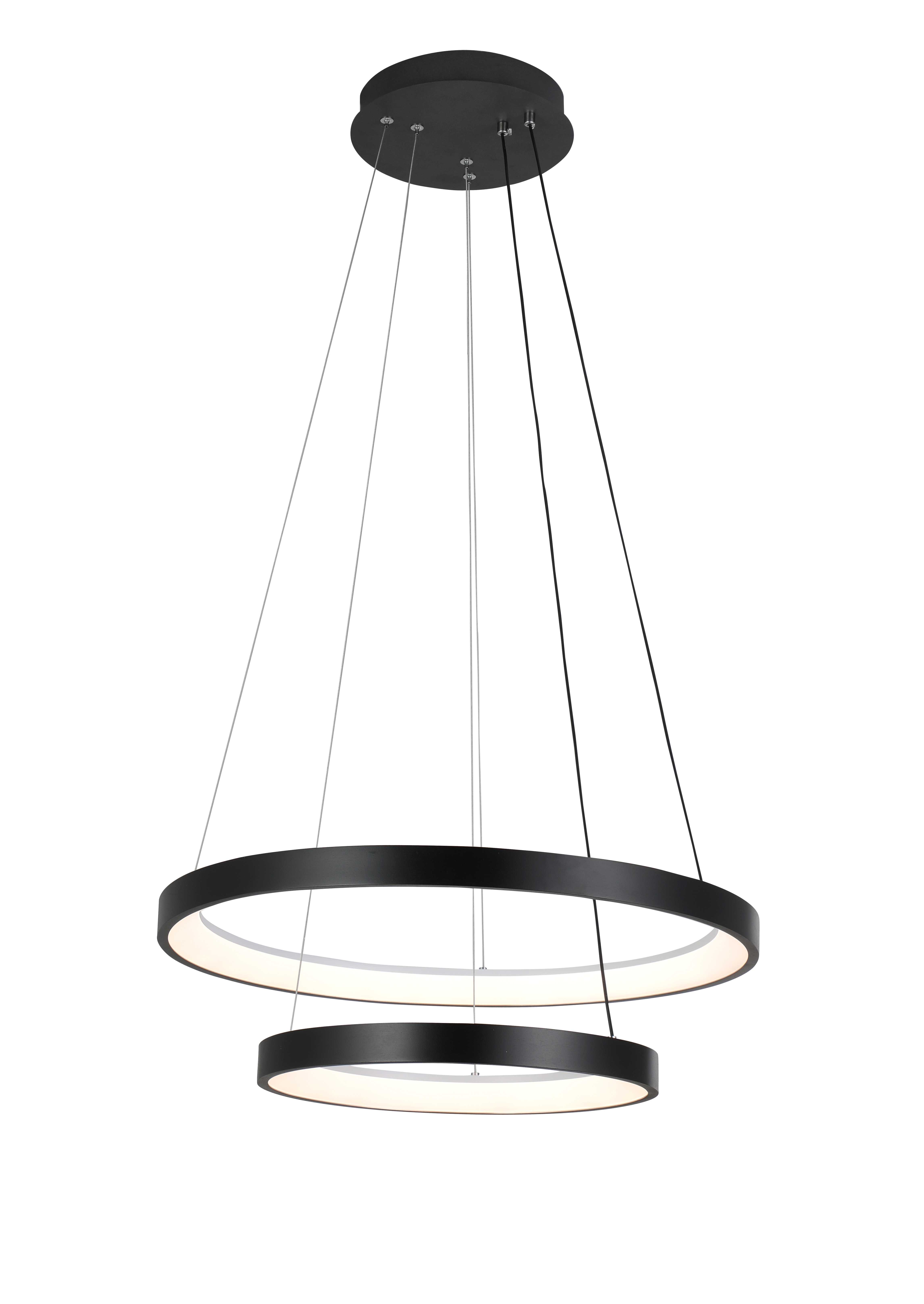Светильник 580-380*1000, LED, 106W 2400-6400K NewRgy LED (настенно-потолочные) 2551/580+380P BLACK, Черный