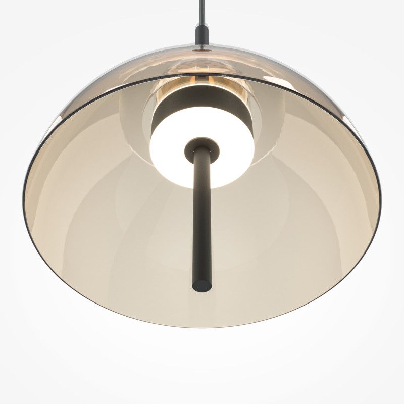 Подвесной светильник 25*25*349,5 см, LED*12W, 3000K, Maytoni Bangkok MOD185PL-L12CG3K1, черный