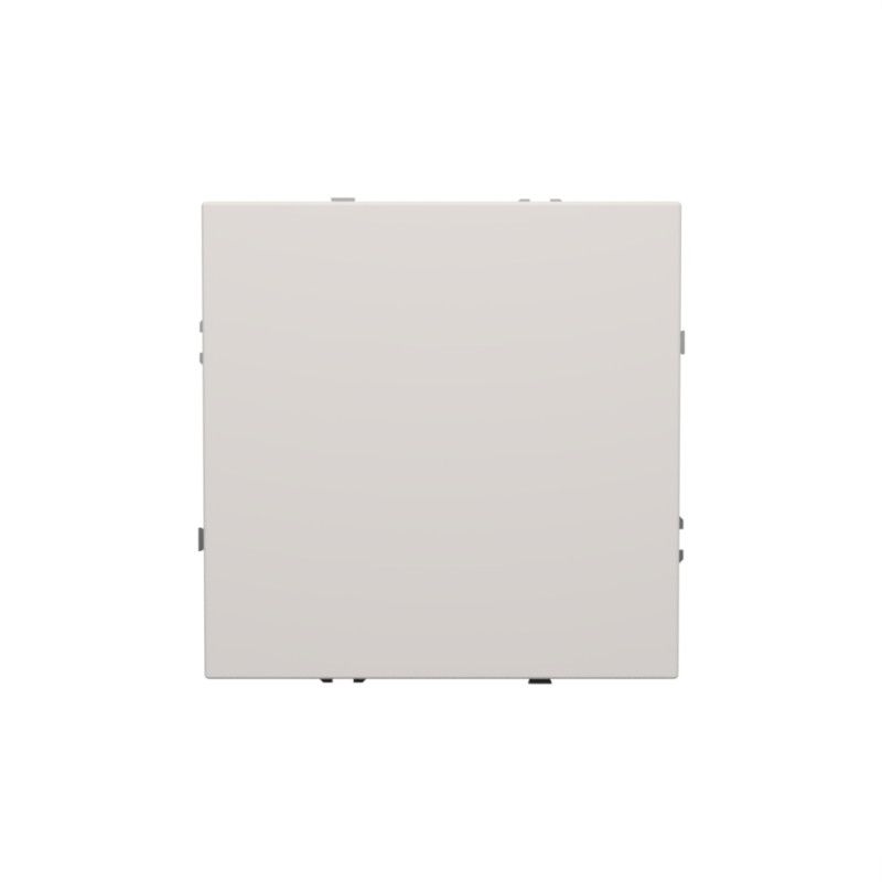 Выключатель встраиваемый Voltum S70 одноклавишный 10А, белый матовый пластик Soft touch VLS010102