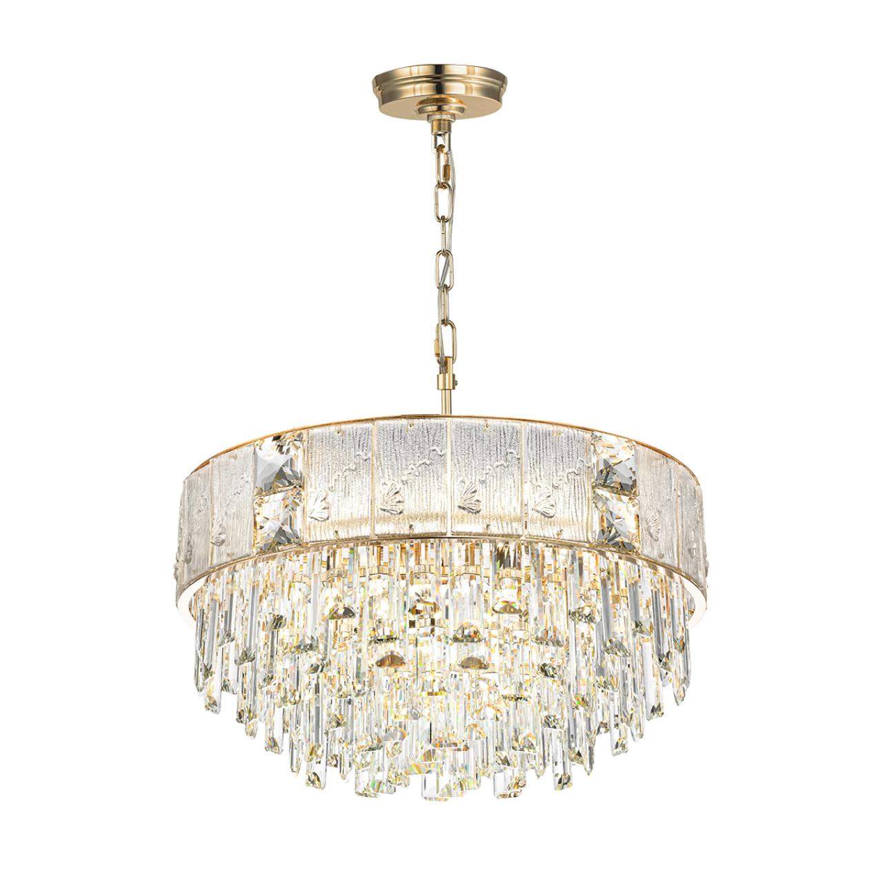 Люстра 50*50*160 см, 11 E14*40W, Odeon Light Fiesta, золотой 5070/11