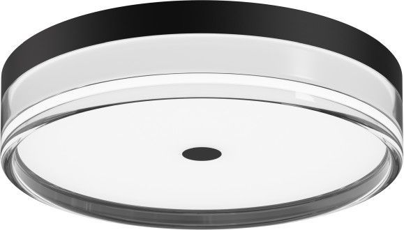 Люстра потолочная 23 см, 18W, 3000-6000K, Stilfort 4047/02/02CW, черный