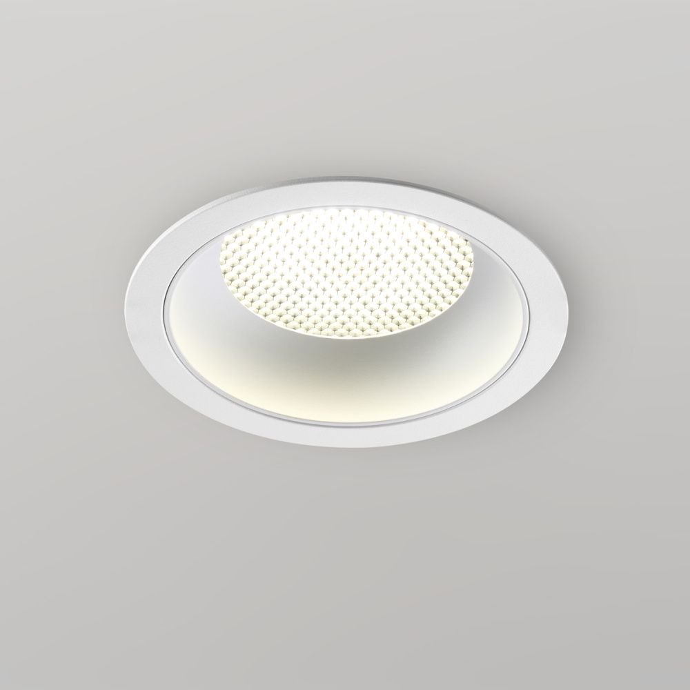 Светильник встраиваемый 11,5 см, вр 10,5 см, GX53 Novotech 371003 IP20 12W GEMINI, белый