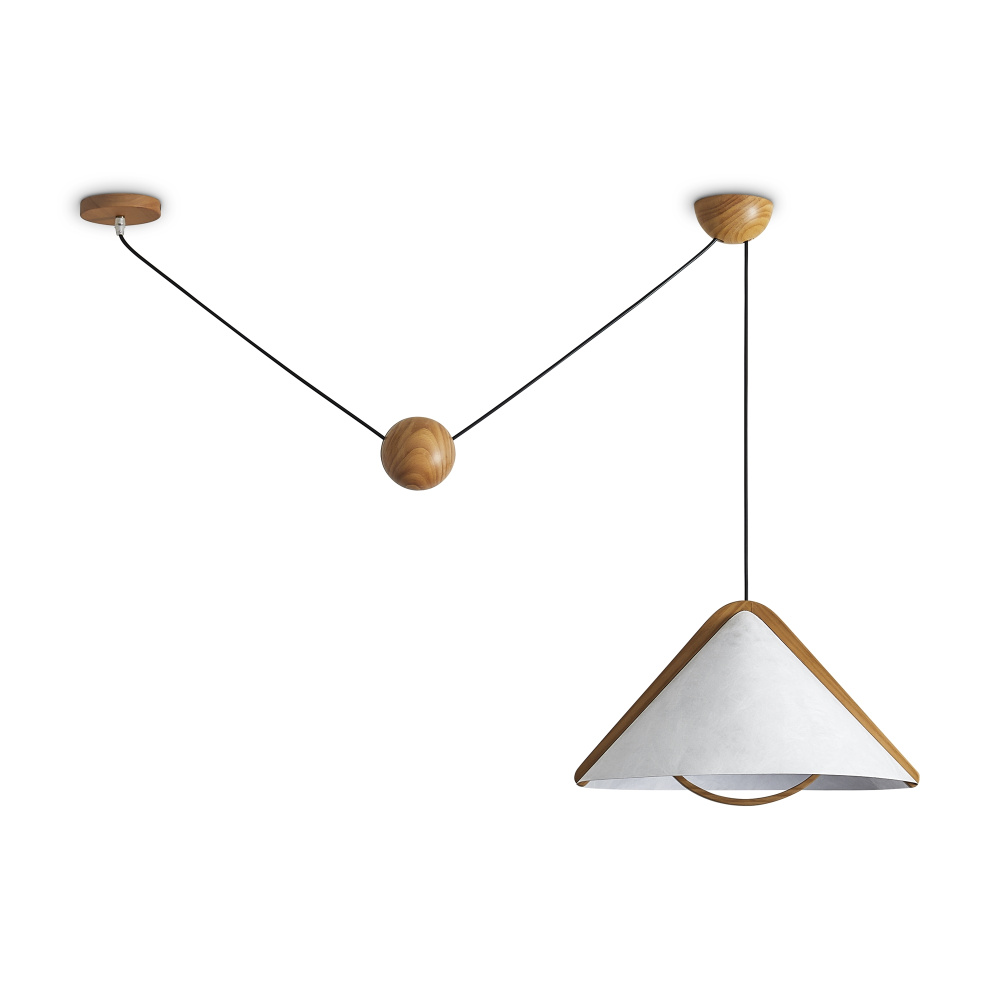 Потолочный светильник 228,2 см, 1*E27*40W Freya Umbra FR5554CL-01T, Дерево