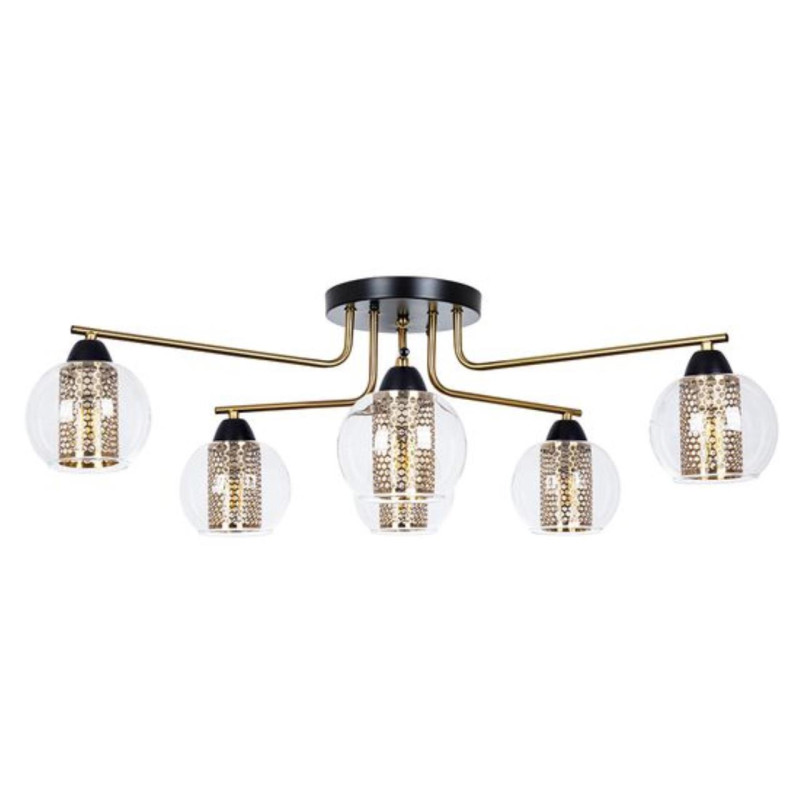 Люстра 68*26 см, 6 E14*40W,  К, Arte Lamp Manchester A7045PL-6BK, Черный