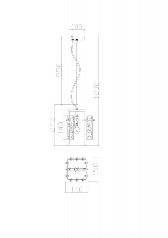 Светильник 15 см, Freya Basilica FR5166PL-01BS, латунь