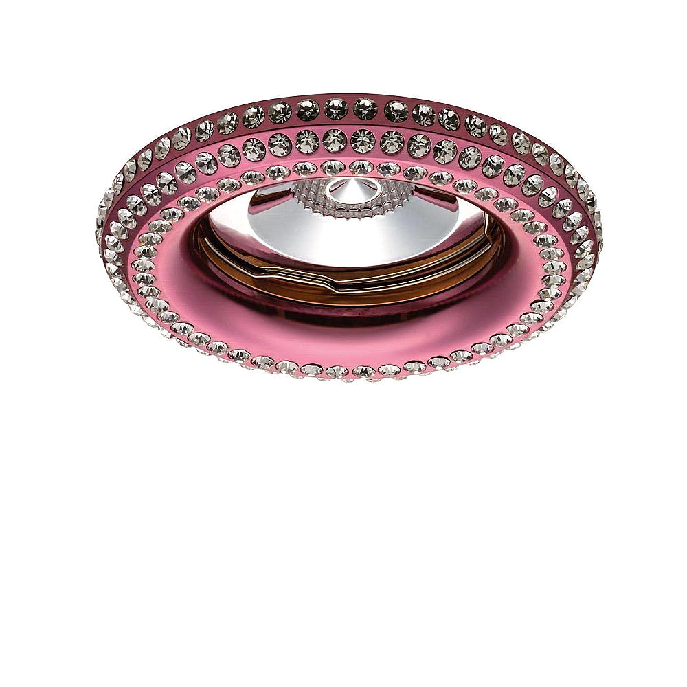 Встраиваемый декоративный светильник Lightstar MIRIADE 011998, розовый