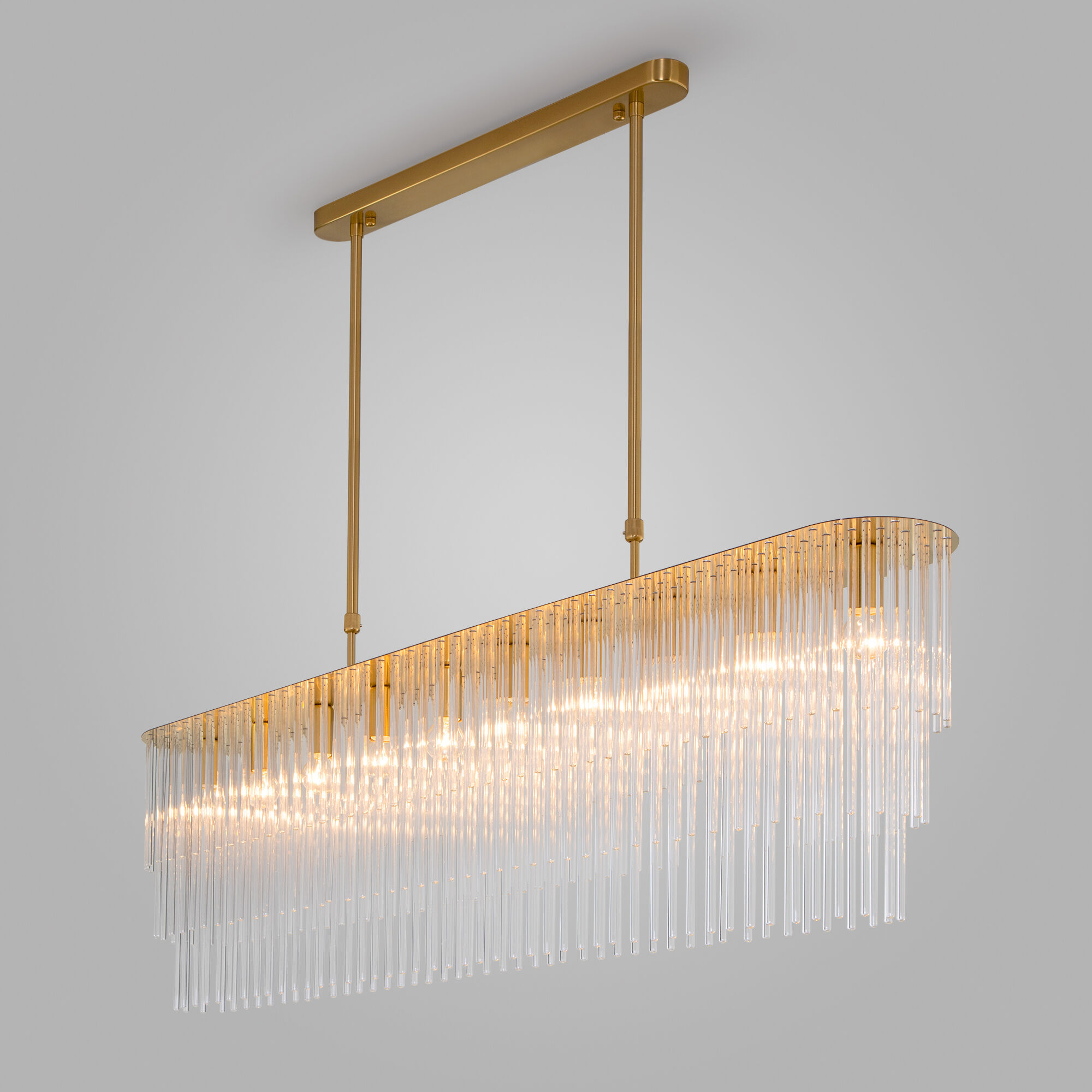 Люстра 120*17*94 см, 10*E14, W,  Bogate's Allure 488/10, латунь
