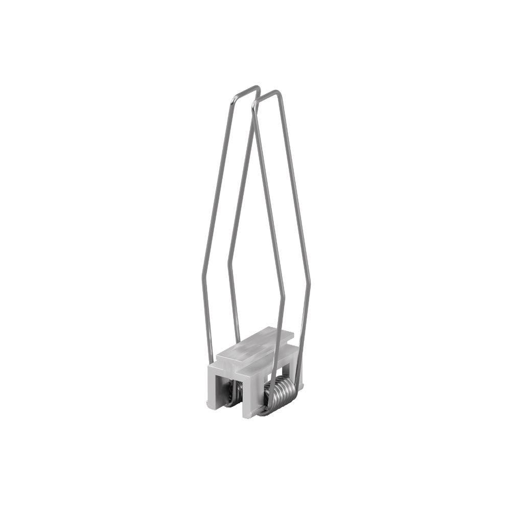 Комплект креплений (для профиля ALM-8832-S-2M) 4 шт. 642006 Maytoni Led Strip Встраиваемый с накладным фланцем профиль Серебро