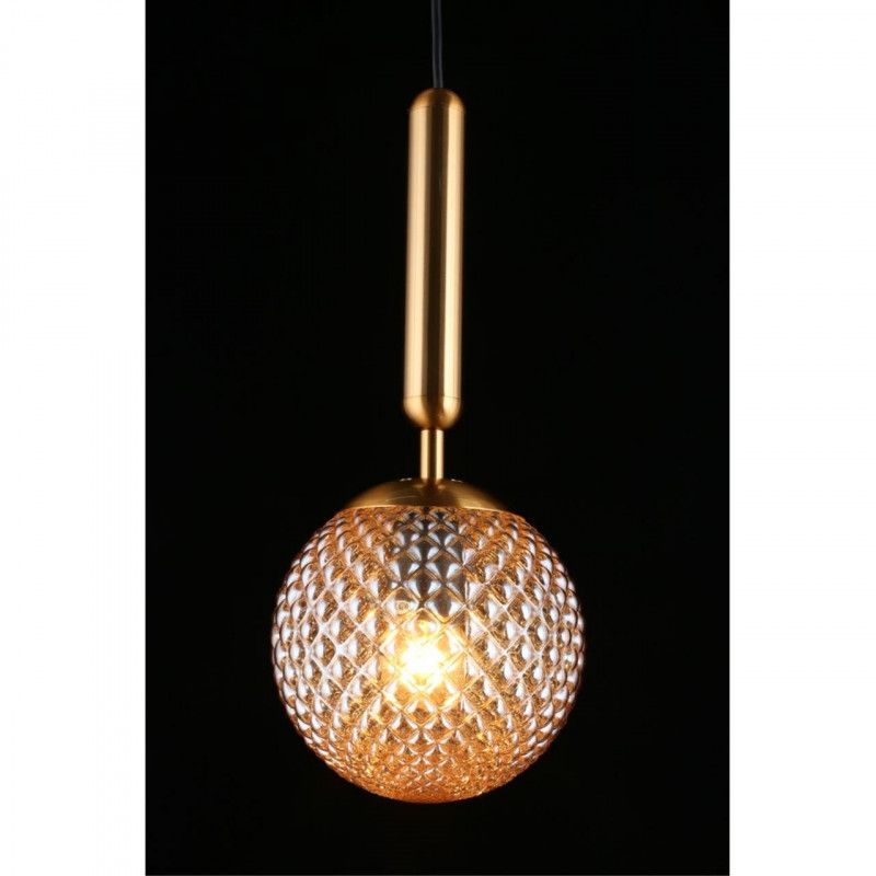 Подвесной светильник 15*50-150 см, E27, 40W, Aployt Shantal APL.766.06.01, бронзовый