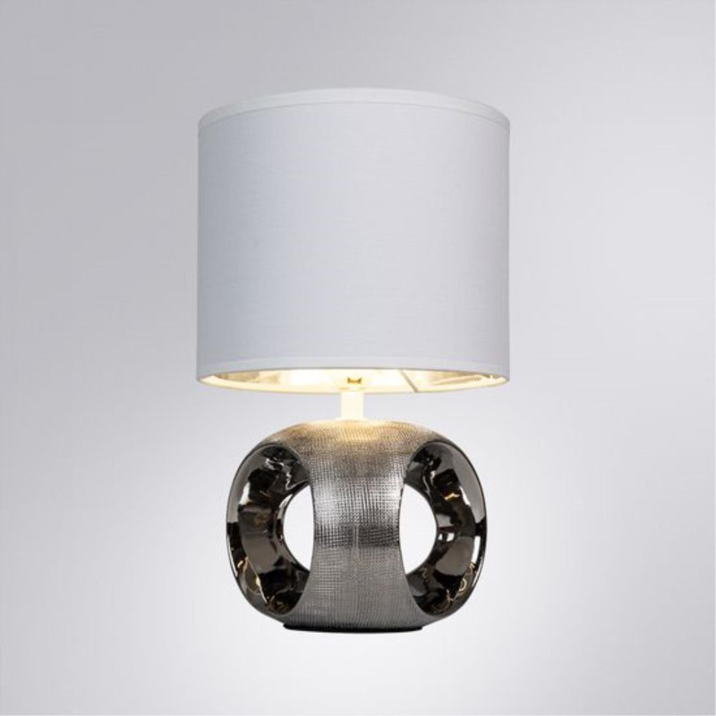 Настольная лампа  29 см, Arte Lamp ZAURAK A5035LT-1CC, хром