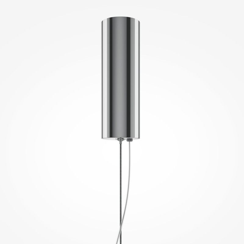Подвесной светильник 12*12*382 см, LED*13W, 3000K, Maytoni Ritmo MOD381PL-L30CH3K, хром