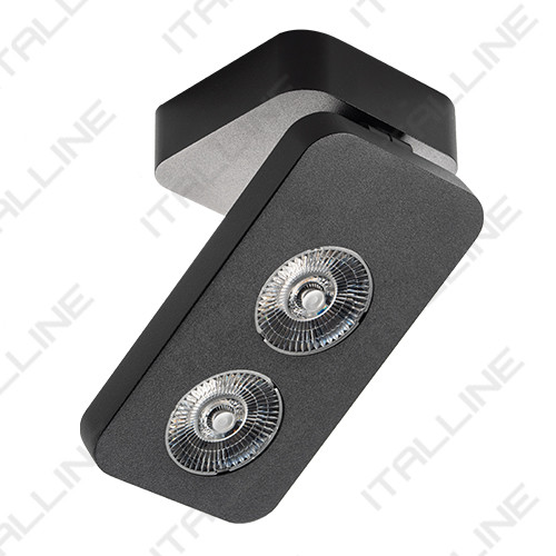 Светильник 15 см, 10W, 3000K, ITALLINE 62AC21 black, черный