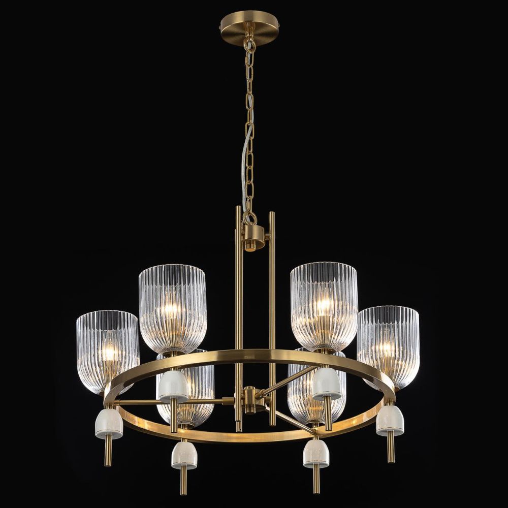 Светильник 66 см, Citilux CARSON CL255163, латунь