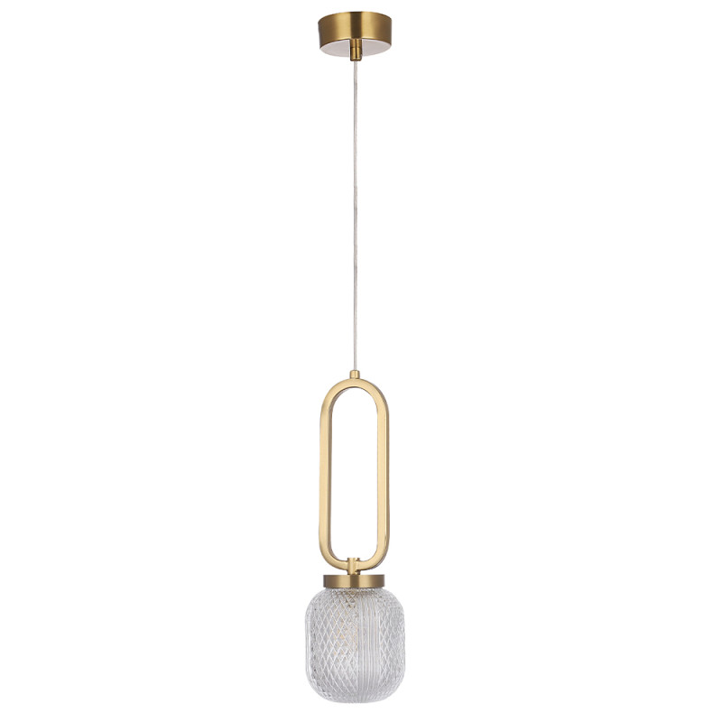 Светильник 10 см, Crystal Lux CAROLINA SP1 V2 BRASS, латунь