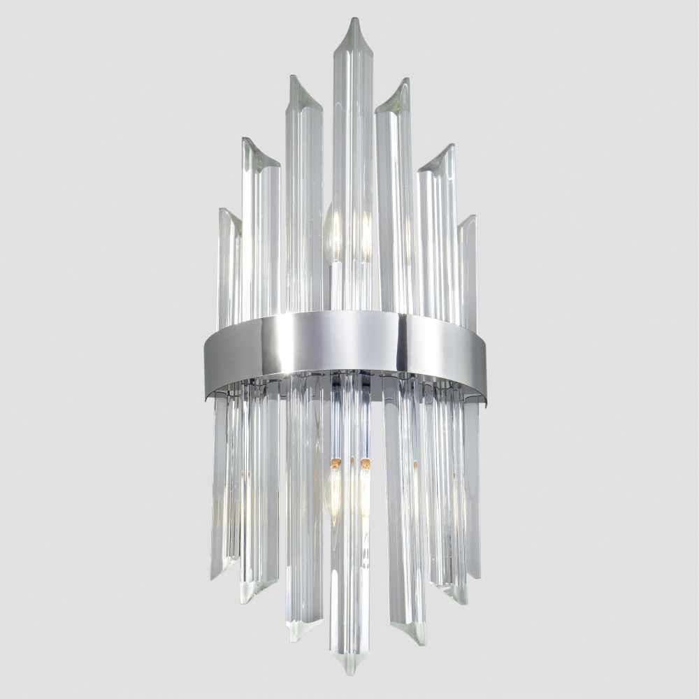 Бра 22*13*52 см, Е14 2x40W, Хром MODELUX ML.505.02 CR