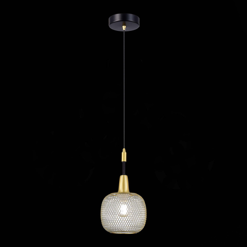 Подвес 14 см EVOLUCE  ELITIS SLE1137-403-01 черный/золотистый