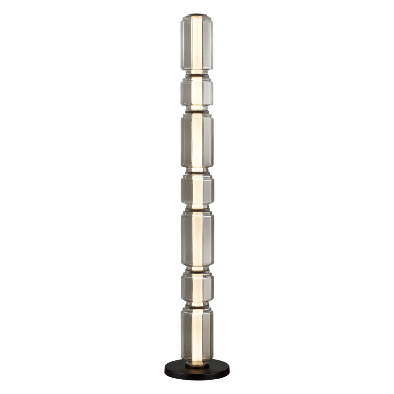 Торшер 30*30*164 см, 1*LED*53W Odeon Light Jam 5408/53FL черный