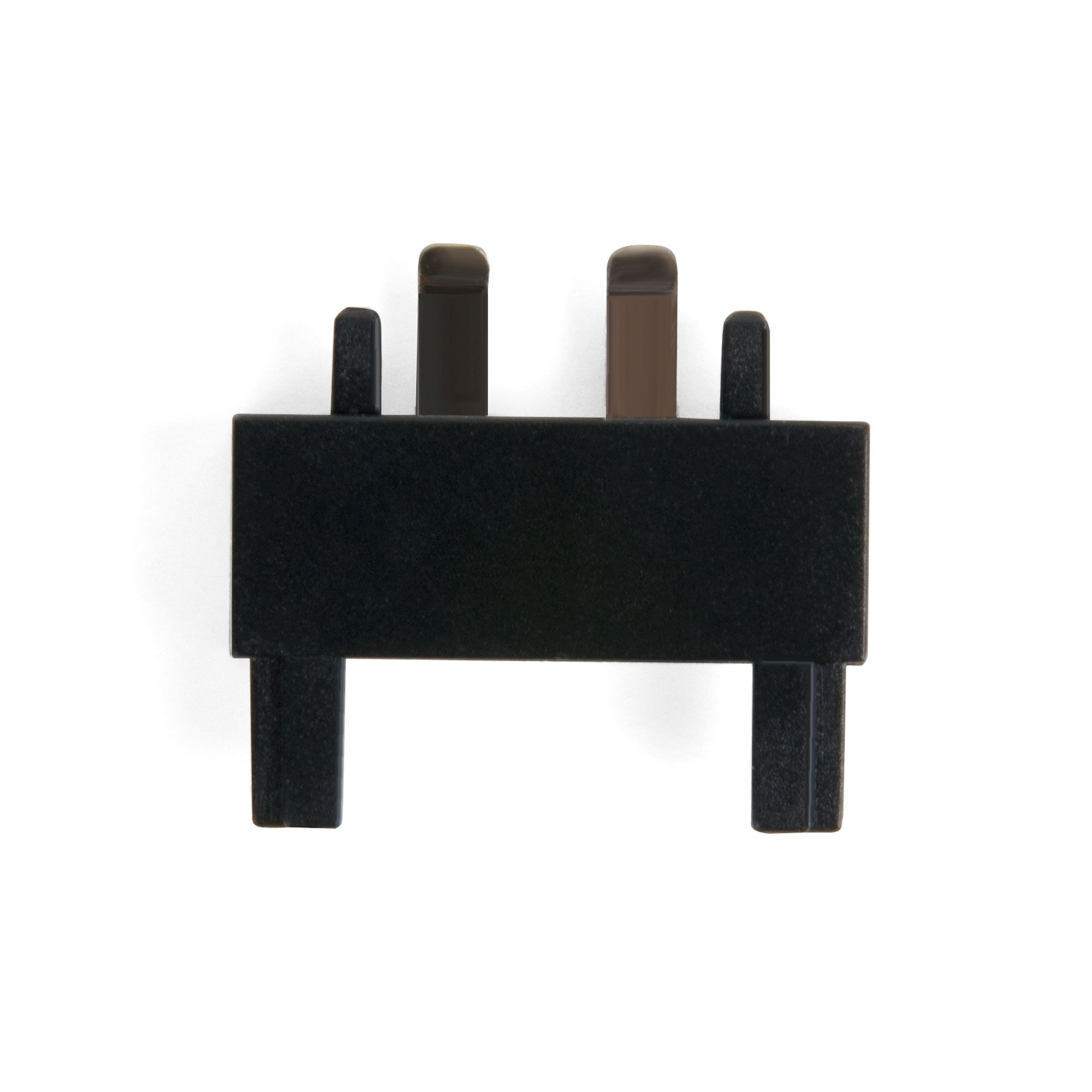 Flat Magnetic Коннектор для четырёхстороннего соединителя накладного шинопровода (чёрный) 85004/00