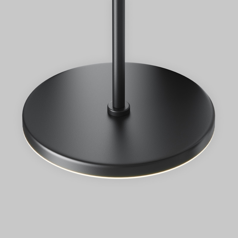 Подвесной светильник 	Maytoni Technical LED 12W, 4000k, P076PL-L12W4K-B, черный, лифтовый механизм 