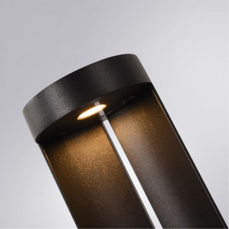 Уличный светильник 9*45 см, 1*LED 10W 4000K черный Arte Lamp New york A1645PA-1BK