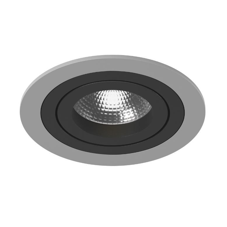Встраиваемый светильник Light Star Intero 16 i61907, черный-серый