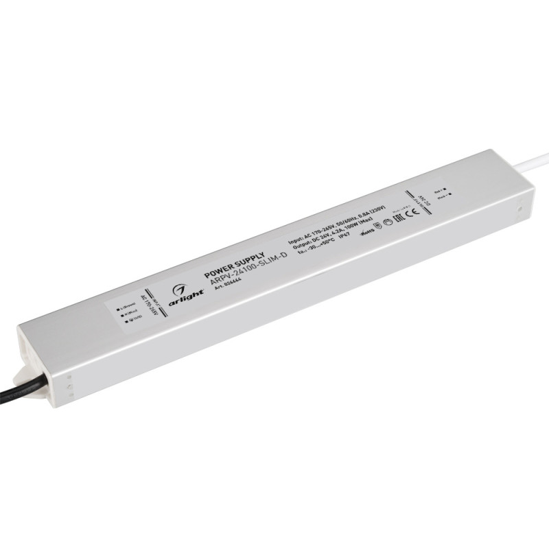 Блок питания для светодиодной ленты Arlight 026664 30,3*4*2,2 см.